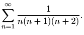 $\displaystyle \sum \limits_{n=1}^{\infty} \log \left(1+\frac{1}{n}\right).$