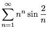 $ \displaystyle \sum \limits_{n=1}^{\infty} \frac{3n^2-5}{n  2^n}$