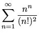$ \displaystyle \sum_{n=1}^{\infty} \frac{3^n}{2^n\cdot\mathop{\mathrm{arctg}}\nolimits ^n{n}}$