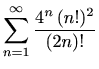 $\displaystyle 1+\frac{1}{a}+\frac{2^b}{a^2}+\frac{3^b}{a^3}+\cdots+\frac{n^b}{a^n}+\cdots,$