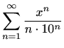$ \displaystyle \sum_{n=1}^{\infty} (-1)^n\frac{(x+1)^{2n+1}}{n^2}$