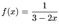 $ \displaystyle f(x)=\frac{x^2+1}{2+x}$